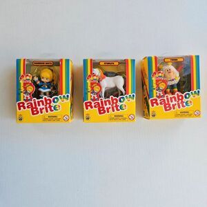 Rainbow Brite CheeBee 3 Inch Mini Figures New in Box